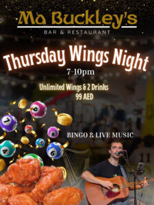 Ma Buckley’s Thursday Night Wings